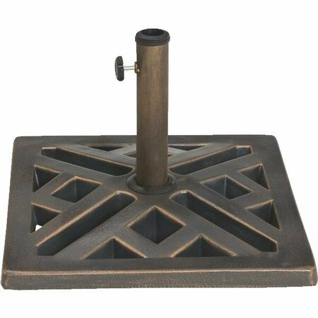 WORLDWIDE SOURCING 17 in. Brnz Umbrella Base 5138C